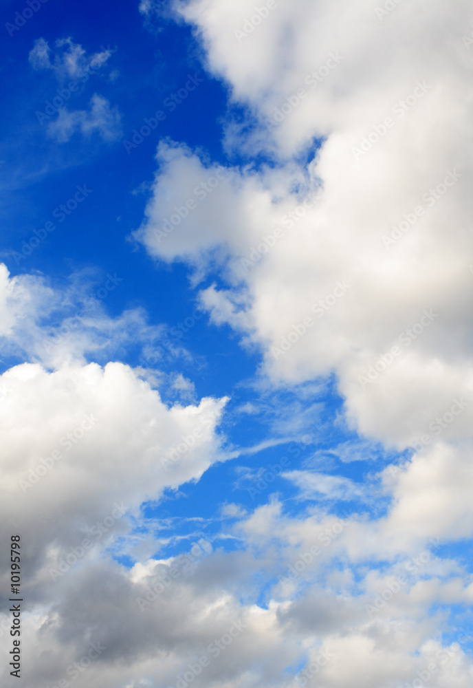 Obraz premium fine image of blue sky background