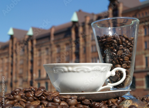 Kaffepause in der Speicherstadt