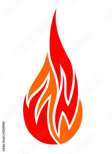 Flamme Flammen Flame Flames Vektor