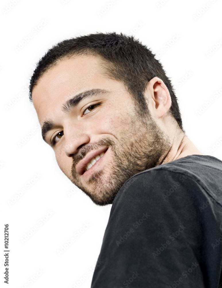 Obraz premium young handsome man with small beard