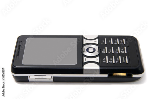 cell phone isolated on white background