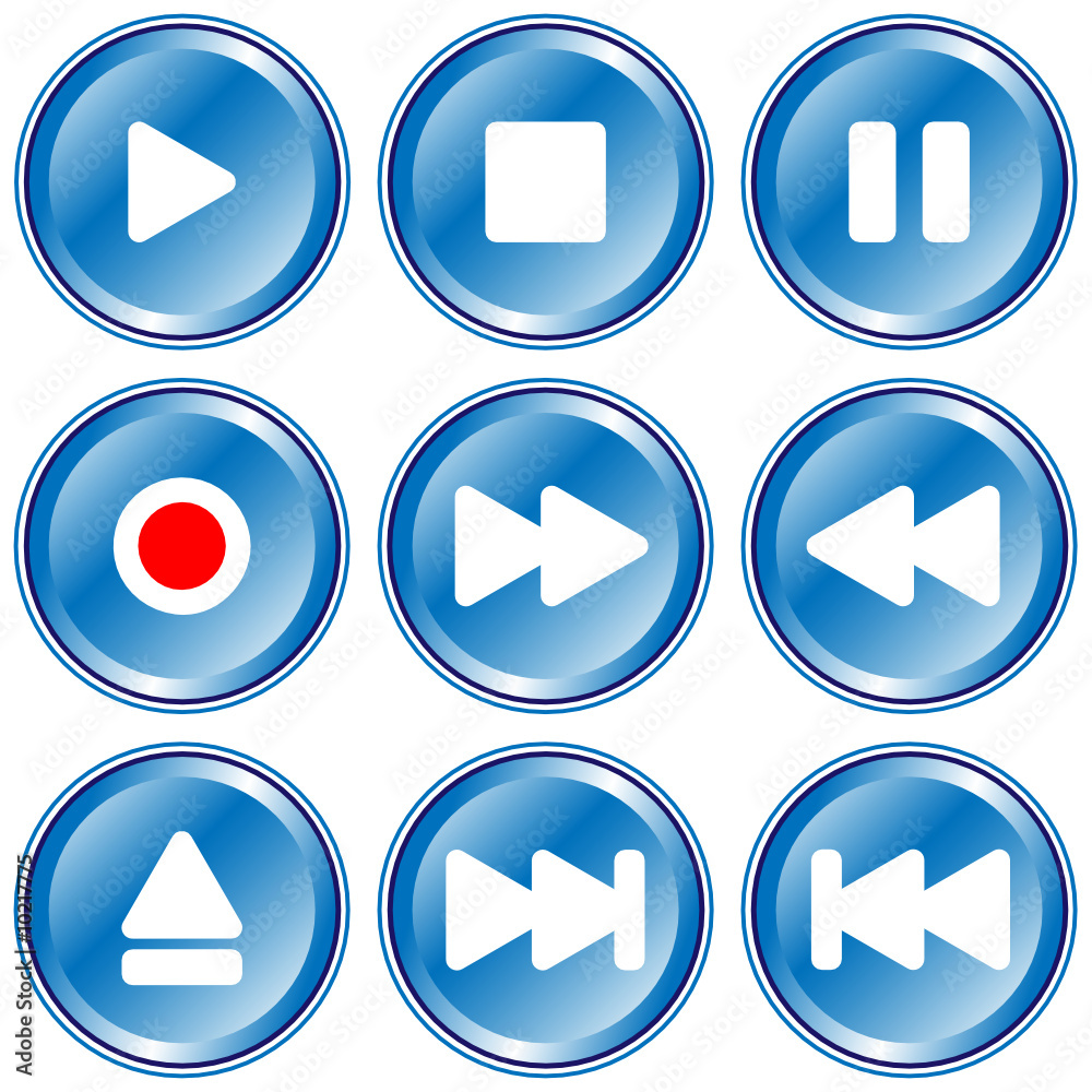 Media Player Buttons Media Player Buttons