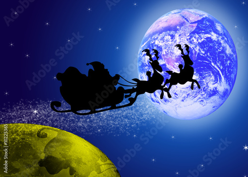 Noël de la terre à la lune