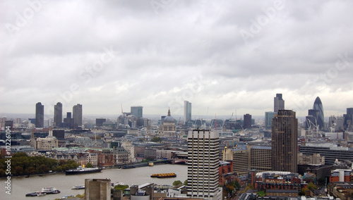 View of london skyline
