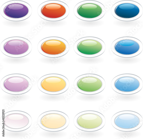 oval buttons