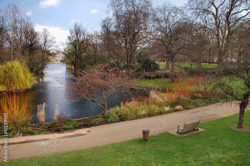 St James park in London, next to Buckingham Palace photo