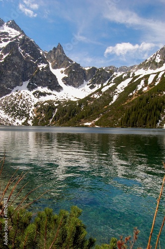 Morskie Oko lake in polish Tatra mountains #10240113