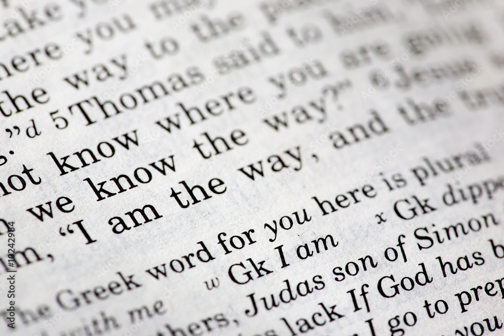 Popular New Testament passage John 14:6 Popular New Testament passage John 14:6