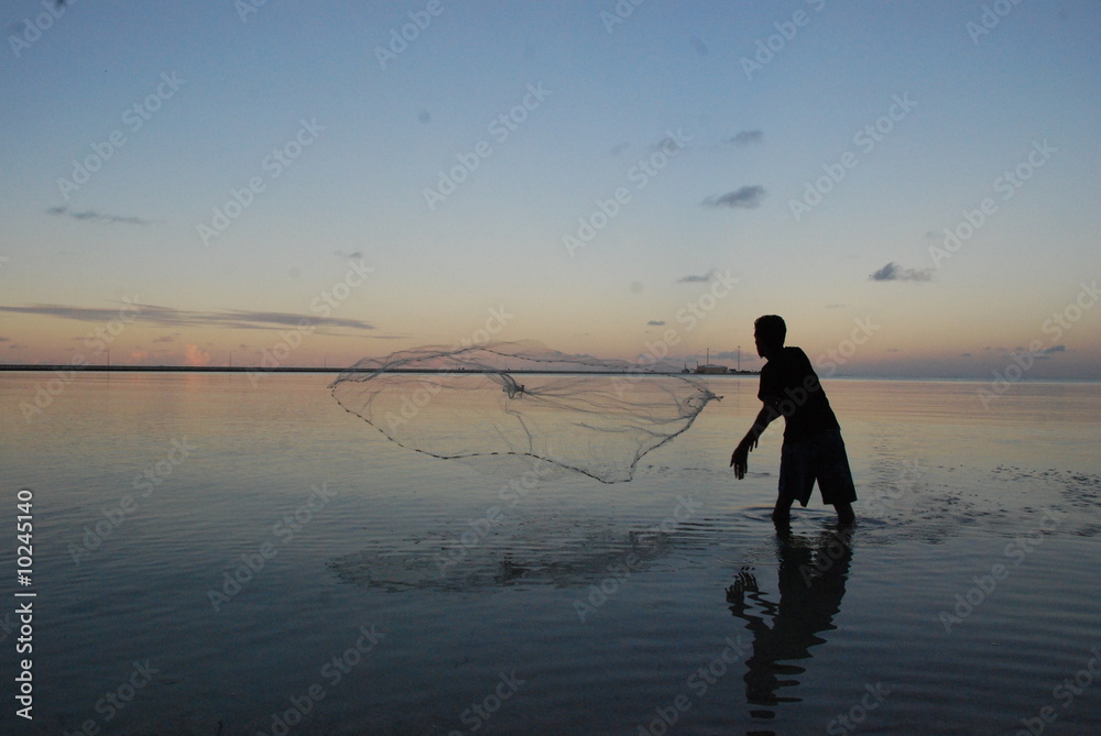 casting net casting net