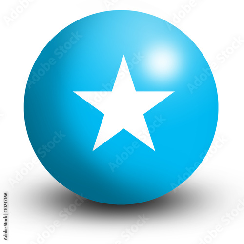 somalia flag orb Button Icon