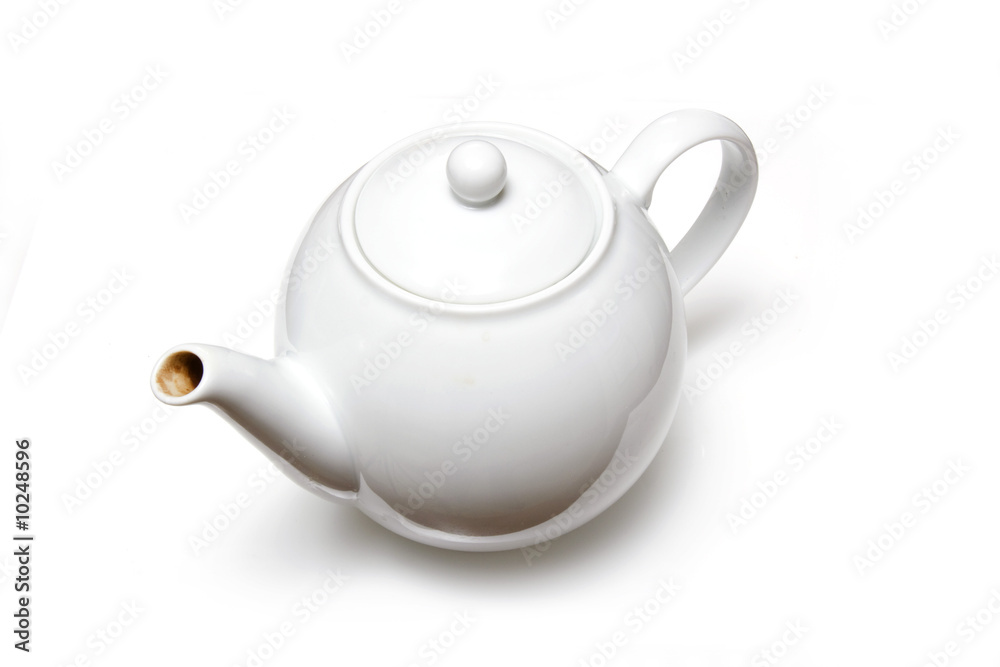 Teapot isolated on a white studio background Teapot isolated on a white studio background