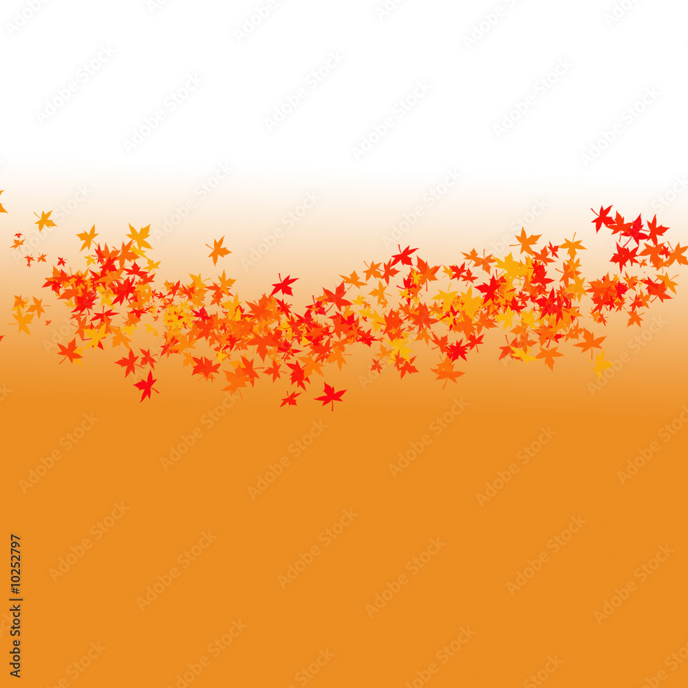 Otoño hojas al viento foto de Stock Adobe Stock