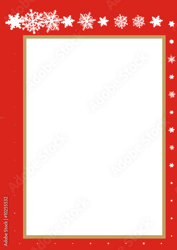 christmas frame. marco santa claus en navidad