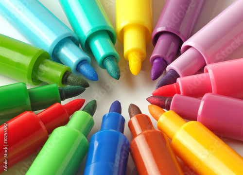 Colored marker.