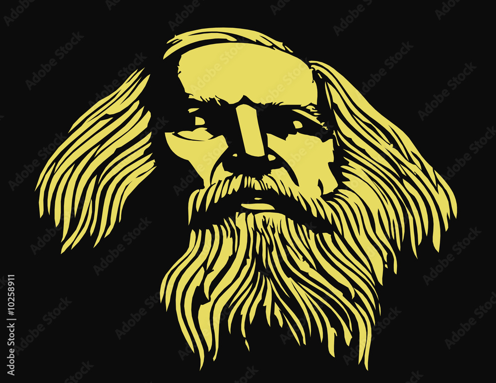 Obraz premium Face of old man