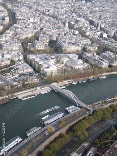 Passerelle debilly sur la Seine