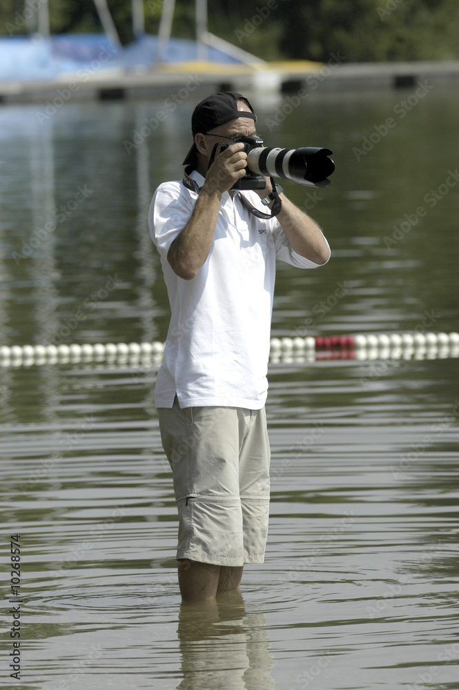 Obraz premium Fotograf