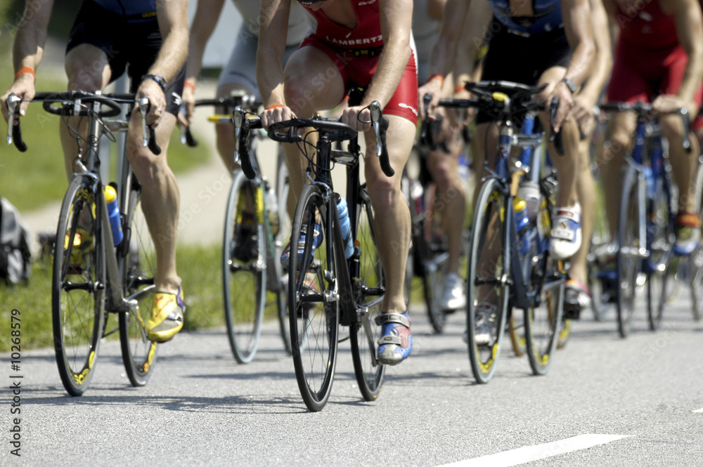 Obraz premium Radfahrer