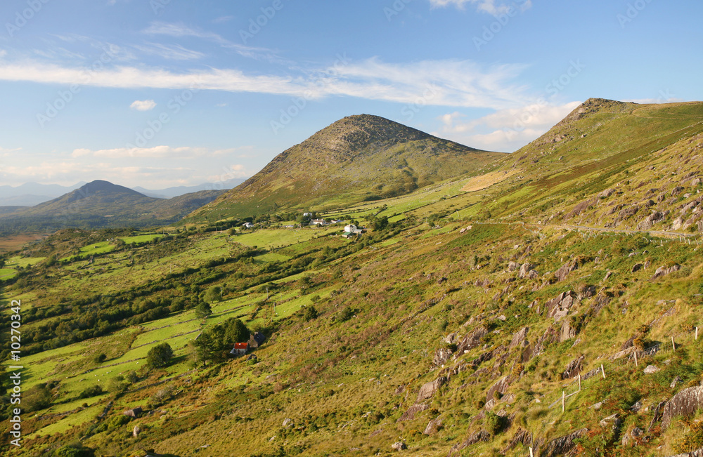 Scenic view from the Ring of Kerry, Ireland