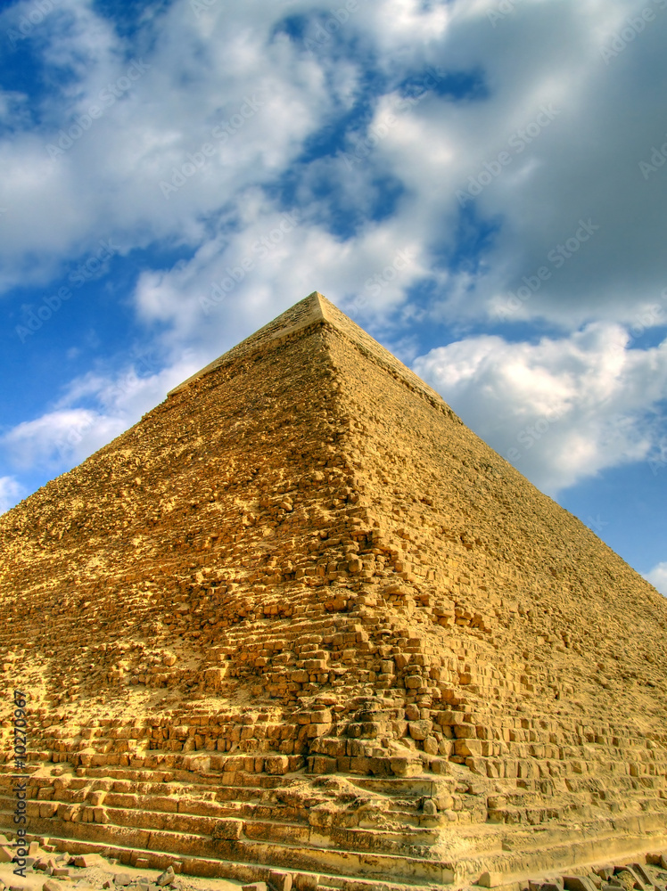 a high dynamic range image of the great pyramid in Egypt a high dynamic range image of the great pyramid in Egypt