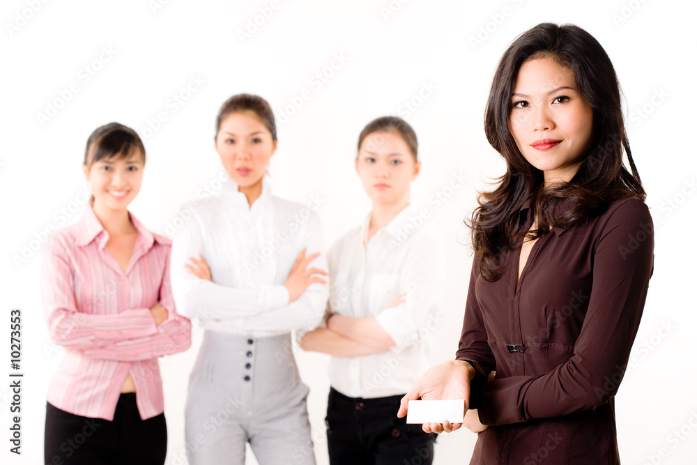 group of asian business woman in formal attire group of asian business woman in formal attire