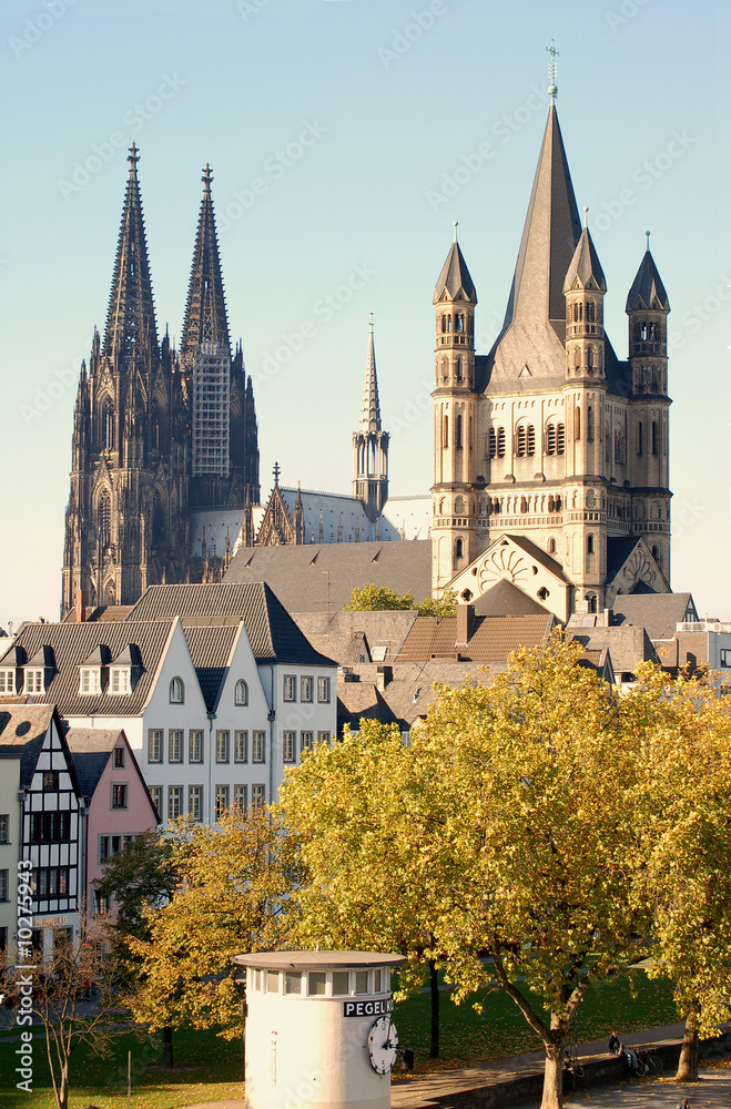 Köln Groß St. Martin und Dom