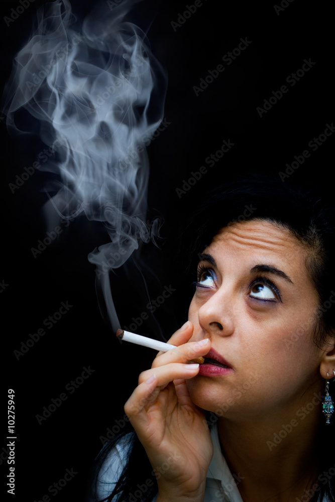 Obraz premium The Smoke kills