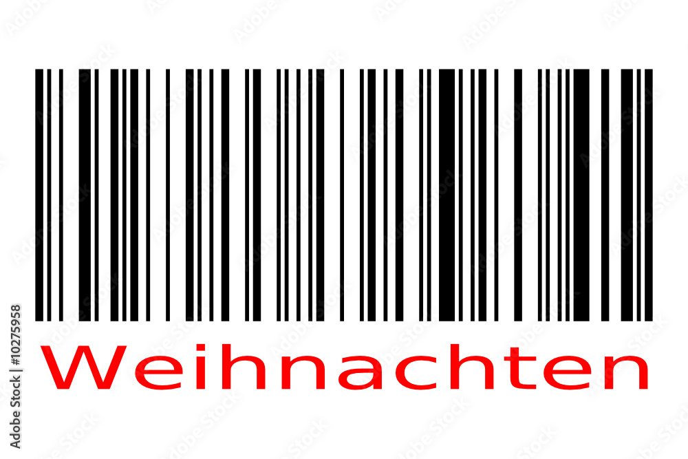 Barcode Weihnachten