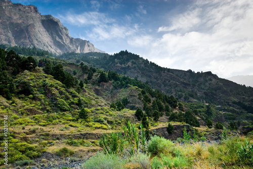 Caldera Taburiente in La Palma (Canary Islands)