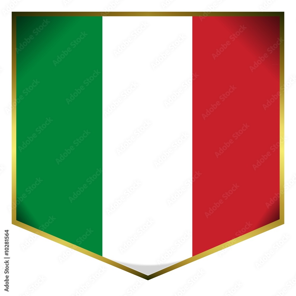 drapeau écusson italie italy flag