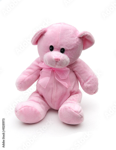 pink teddy bear © claireliz