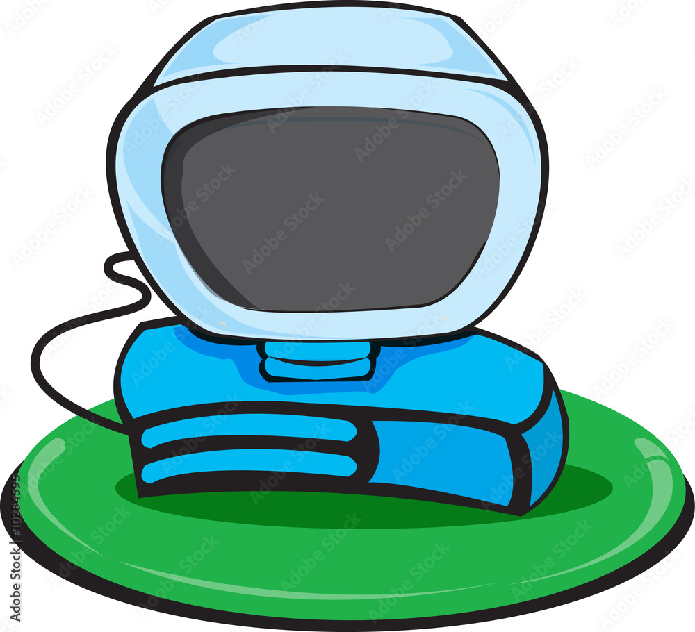 Naklejka premium pc icon