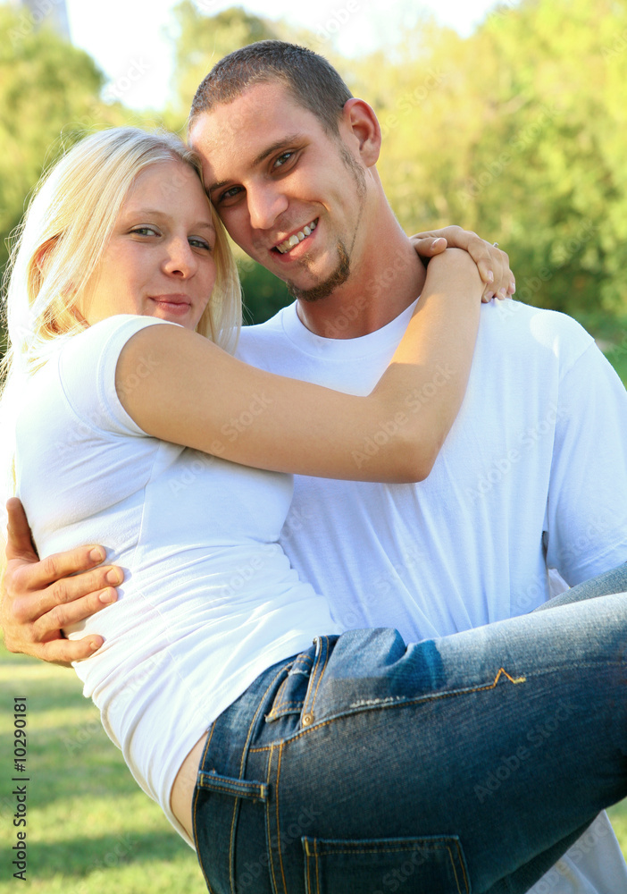 male and female romantic caucasian young couple in love male and female romantic caucasian young couple in love