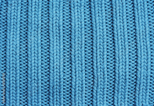 Obraz na plátně Close-up of a woolen pattern