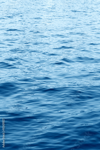 blue water background close up