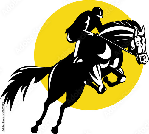 Equestrian show jumping