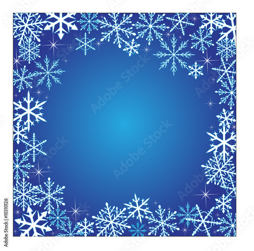 Schneeflocken-Hintergrund