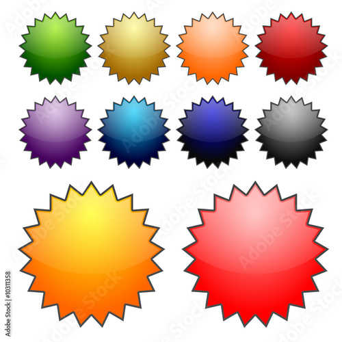 web stars - vector