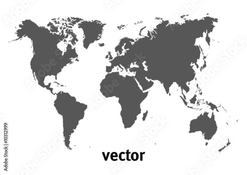 Weltkarte - Vector