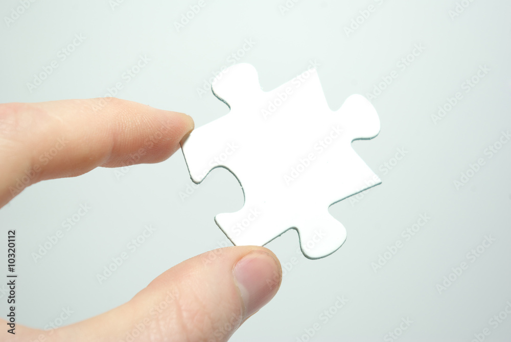 puzzle in hand puzzle in hand