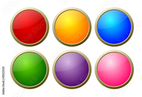 Free Download round buttons - GFXLoad