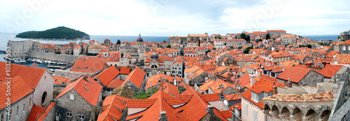 Tuiles rouges, Dubrovnik photo