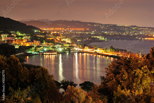 Lucrino lake.