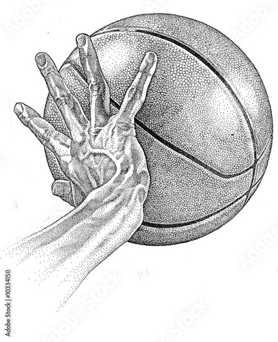 Photography pallone basket