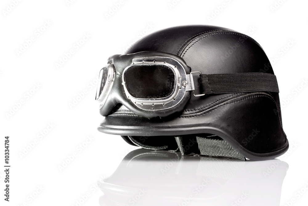 us army motorcycle helmet with goggles Stock Photo | Adobe Stock