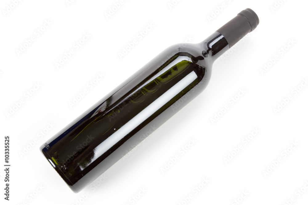Wine Bottle with white background Wine Bottle with white background