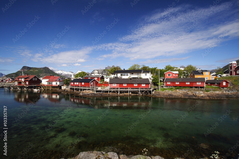 Fototapeta premium Case di pescatori