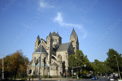 Herz Jesu Kirche in the centre of Koblenz in Germany