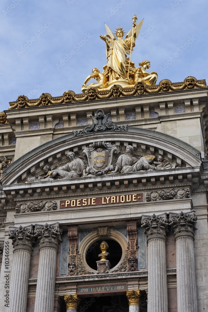 Obraz premium garnier statue