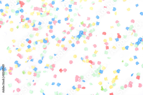 Background made with lots of colorful confettis.